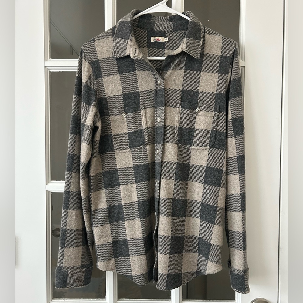 Faherty Women Buffalo Plaid Legend Shirt Small